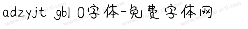 adzyjt gb1 0字体字体转换